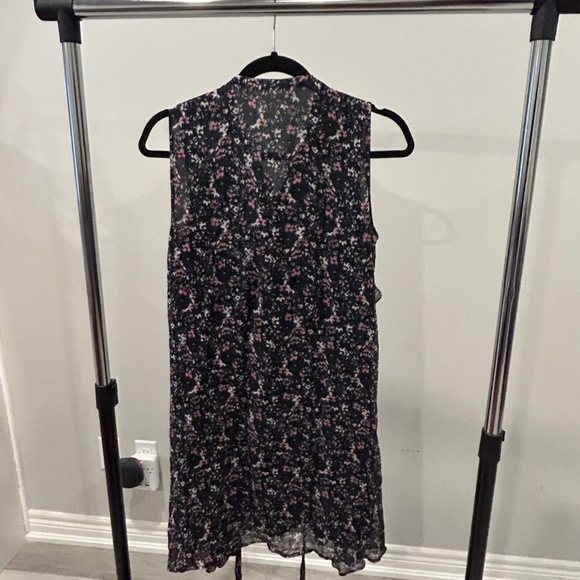 All Saints Floral Jayda Sketch Dress - Picture 2 of 6